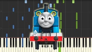 Thomas the Tank Engine - Theme Song [Piano Tutorial] (Synthesia)