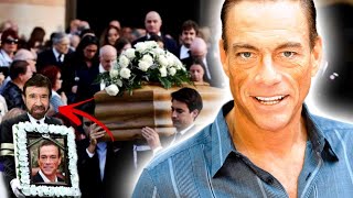 ¡MUY TRISTE! En el funeral, Chuck Norris y millones de fans lloran a Jean-Claude Van Damme
