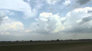 USAF Thunderbirds arrival at Oshkosh 2014