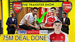 🚨HOT BREAKING NEW'S🔴MIKEL ARTETA CONFIRMED THAT BENJAMIN SESKO DEAL DONE WITH ARSENAL💯✅£75M DEAL DN🔥