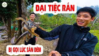 Đang Săn Đêm Thì Phải Về Gấp - Đại Tiệc Rắn ✧ Suối Bản TV