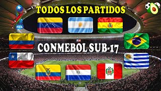 Donde ver Todos los partidos del Campeonato Suramericano Sub 17 2023 en vivo Conmebol streaming
