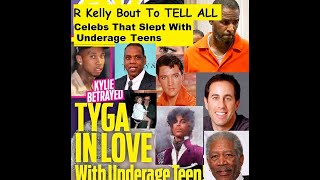 R. Kelly Plans To Snitch On Multiple Celebrities... Jay Z, Tyga, Seinfeld & More