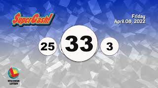 Wisconsin Lottery Evening Draw 04/08/2022