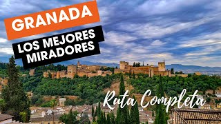 🌄 Ruta por los Mejores Miradores de Granada: ¡Vistas Inolvidables! 🌟