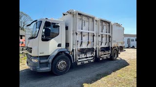 2009 DAF FA55.220 6.7 TERBERG TOP-LOADER REFUSE RECYCLING TRUCK