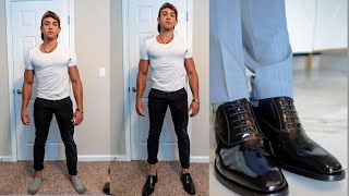 I Wore GuidoMaggi Height Increasing Shoes For A Day (3 Inches Taller)