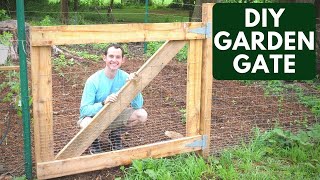Build a Garden Gate, the Easy Way