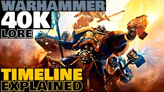 Warhammer 40,000 TIMELINE Explained | 40K Lore