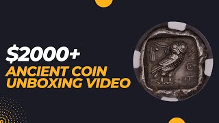 $2000+ Ancient Roman and Greek Coin Auction Unboxing: Silver and Bronze Coins