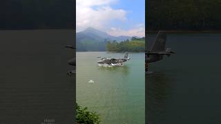 പറന്നിറങ്ങിയുള്ള വരവ് കണ്ടോ...Seaplane Mattupetty dam.#idukkichillies #seaplane