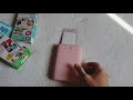 instax mini link unboxing how to use with demo pictures