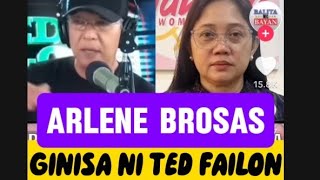 ARLENE BROSAS GINISA NI TED FAILON