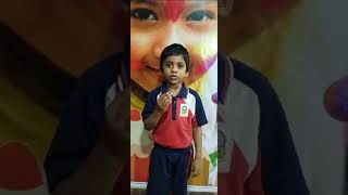 Sharvan | పద్యం నారింజపండు | Rise International School Kakinada.