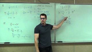 Prealgebra Lecture 4.8:  Solving Equations With Fractions
