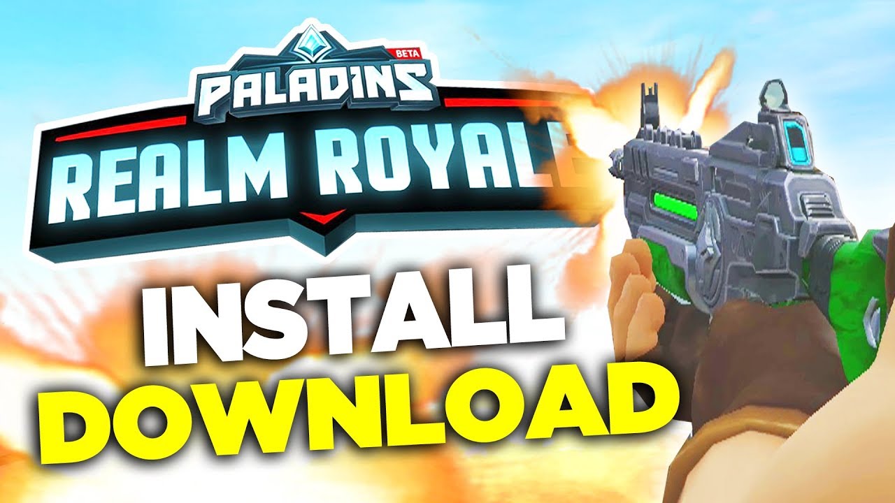 How To Download And Install Paladins Realm Royale! - YouTube