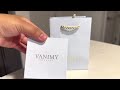 vanimy jewelry unboxing rope cross pendant necklace