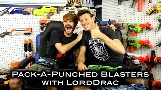 PACK-A-PUNCHED GUNS / BLASTERS FOR NERF ZOMBIES (feat. LordDraconical)