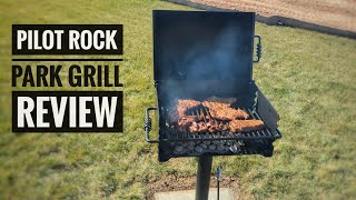 Pilot Rock Park Grill Review | Heavy-Duty Charcoal Grill