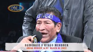 CMLL - HOMENAJE A RINGO MENDOZA / ARENA MEXICO  18  DE MARZO DE  2022