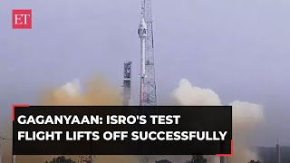 Gaganyaan mission: ISRO launches test flight after initial glitch; Crew Escape System works