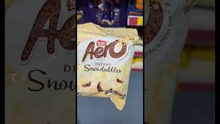 Aero dreamy snow bubbles 🫧❤️ #aero #chocolate #shorts #fypシ #fyp #shortvideo #whitechocolate 😱💖