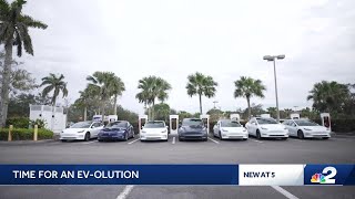 Electric vehicle registrations surge in Collier and Lee counties