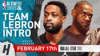 Team LeBron Players Introductions - February 17, 2019 NBA All-Star Game