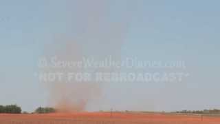 Storm Chase 2013 - May 22 - Dust Devils in the Texas Panhandle