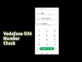 How To Check Vodafone SIM Number