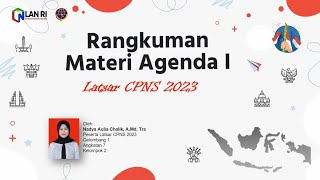 Rangkuman Agenda 1 Latsar CPNS 2023_Nadya Aulia Chalik