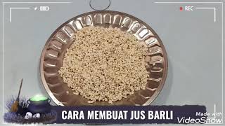 Cara Membuat Jus Barli