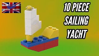 #LEGO #1823 10 piece Yacht Sabah newspaper promotional set  1996