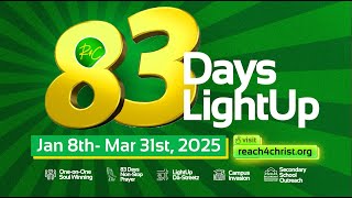 83 DAYS LIGHT UP PRAYERS (REACH OUT FOR CHRIST)|| WINNING MIND SET