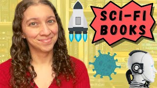 SCIENCE FICTION BOOK RECOMMENDATIONS || Some of my favorite Sci-fi Books! || May 2022 [CC]