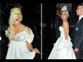 Lady Gaga Wears Two Wedding Dresses in London!