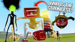 Who is the Strongest JUSTJOEKING Creature?! (Garry's Mod)