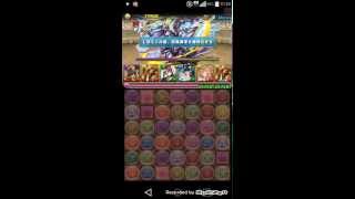 パズドラ チャレンジダンジョン！18 Lv7 覚醒アヌビスx覚醒ラー 【7×6マス】