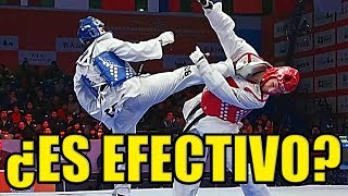 ¿ES EL TAEKWONDO EFECTIVO? 3 Técnicas.