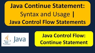 Java Continue Statement: Syntax and Usage | Java Control Flow Statements | Java Tutorial
