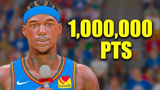 Can I score 1 million points in an nba career?