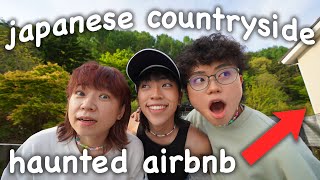 24 hours outside tokyo *HAUNTED AIRBNB* | worldofxtra