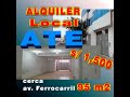 🏭 Alquiler local en Ate 📏95 M2   💰 S/ 1,500 soles 1er piso🏗️