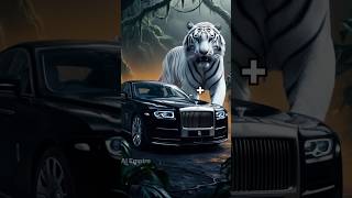 🤯Expensive Cars+Animals Hybrid Fusion , Animals+(Rolls Royce, Lamborghini, Mercedes Benz )#shorts