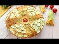 SOFT SAVORY COURGETTE FLOWERS AND ZUCCHINI CAKE  Easy Recipe - Homemade by Benedetta