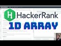 HackerRank | 1D Array | Java