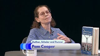 Pamela Cooper chats her book "The American Marathon' with historian-runner Roger Robinson.