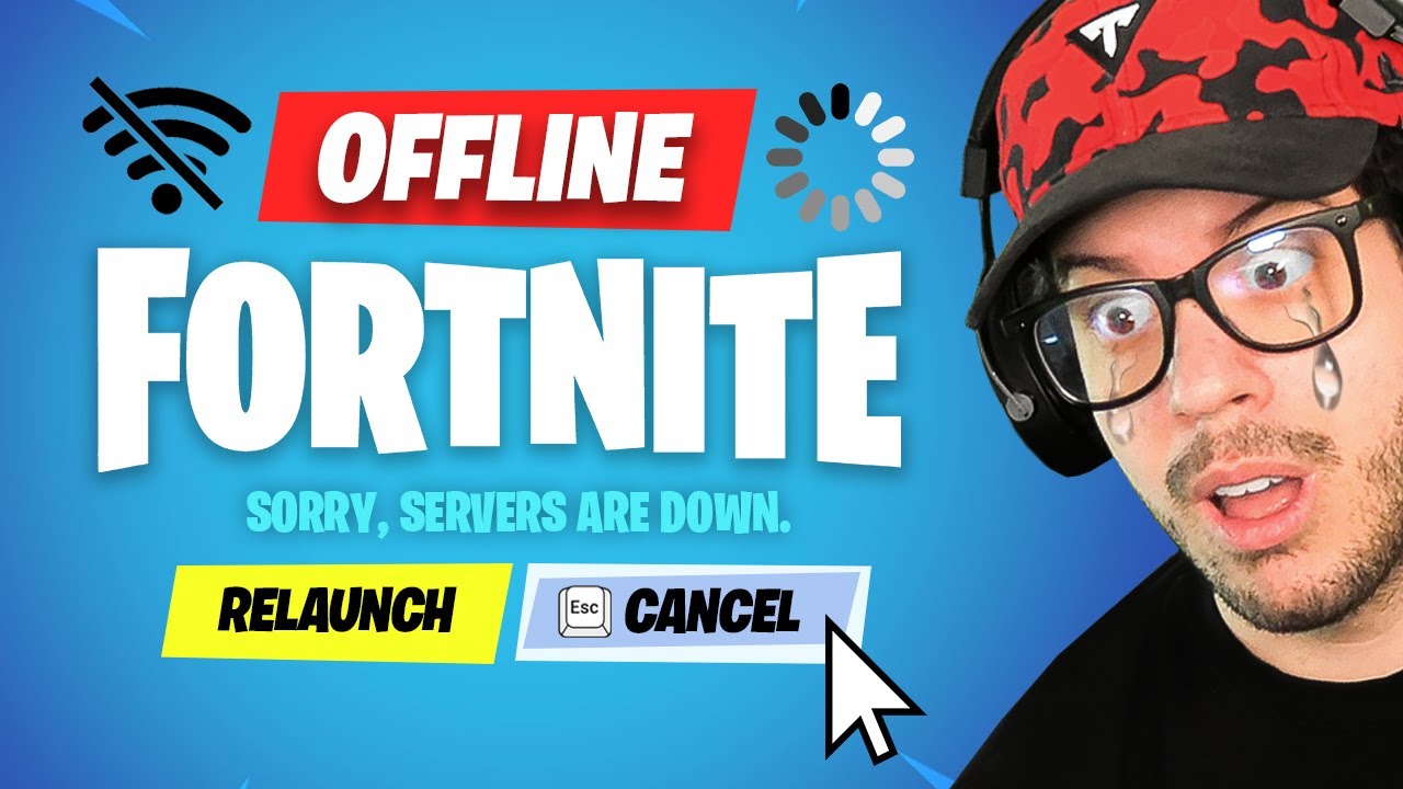 Fortnite Servers Are Going Down... - YouTube