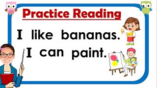 Practice Reading Sentences Part1ll Grade 1 \u0026 Grade 2 ll Teacher Ana Online Learning