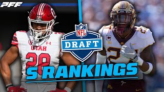 2024 NFL Draft: S Rankings | PFF CFB Show